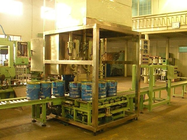 Pail Weight Filler Model JP-18MR-3 (Round Metallic Pail)