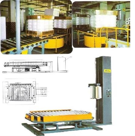 Inline Stretch Wrapping Machine JC-1200