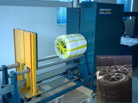 Automatic Tyre Strapping Machine Model No JK-102C (For wheel tyre) 